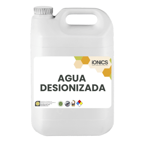 Agua Desionizada AGUA DESIONIZADA