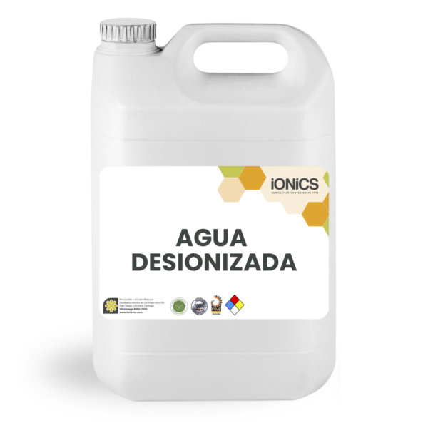 Agua Desionizada AGUA DESIONIZADA