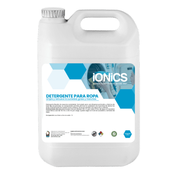 DETERGENTE LÍQUIDO PARA ROPA