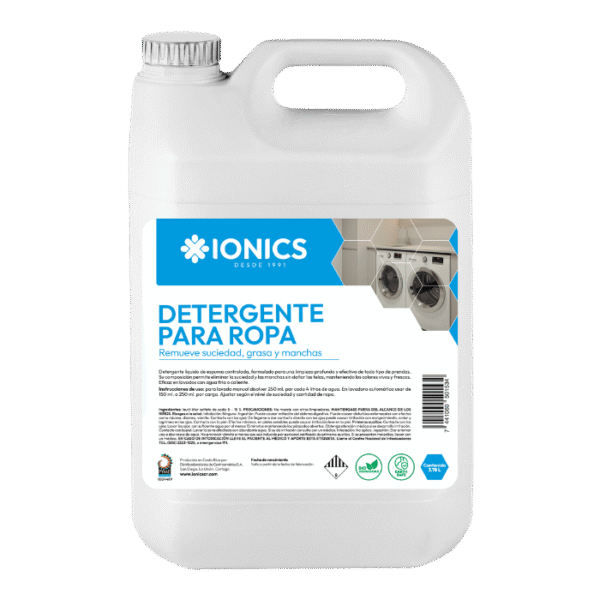DETERGENTE LÍQUIDO PARA ROPA